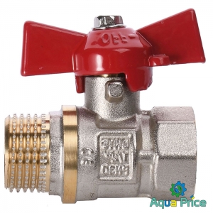 Кран шаровый прямой Water Valve 1/2" НВ КБ NV-V Q002