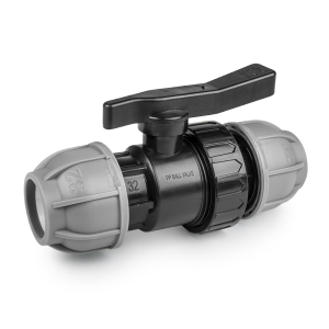 Кран для труб PE, 20мм, PN10, DSRA10V2020