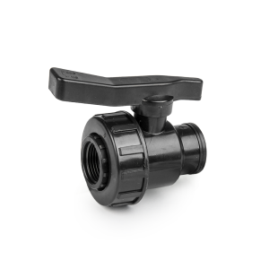 Кран для труб PE, GW3/4", с внутренней резбой 3/4", PN10, GW3/4", с внутренней резбой 3/4", DSRA10VF34F34