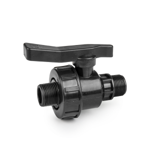 Кран для труб PE, GZ3/4", с наружной резьбой 3/4", PN10, GZ3/4", с наружной резьбой 3/4", DSRA10VM34M34