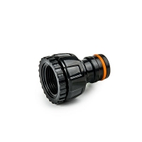 Адаптер с внутренней резьбой 1", 3/4", POWER-JET, BLACK LINE, ECO-PWB2193