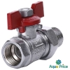 Кран шаровый с американкой 1/2" TURIA 0117208 от ARCO Кран шаровый с американкой 1/2" TURIA 0117208 от ARCO