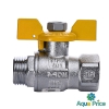 Кран шаровый MINO 1/2" НВ ЖБ M1128CR 4987 от ARCO