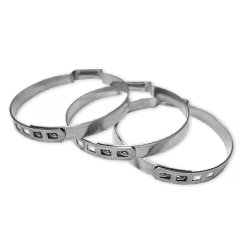 Хомут зажимной бесступенчатый BSY 22,6-25,4мм / 10мм, BSY254