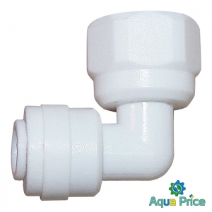 Кут quick fitting 1/4"х1/4" (внутрішня різьба) ST014A Кут quick fitting 1/4"х1/4" (внутрішня різьба) ST014A