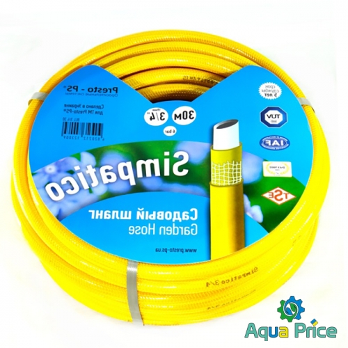 Шланг поливочный Presto-PS садовый Simpatico Ø3/4", 20 м (BLL 3/4 20) Шланг поливочный Presto-PS садовый Simpatico Ø3/4", 20 м (BLL 3/4 20)