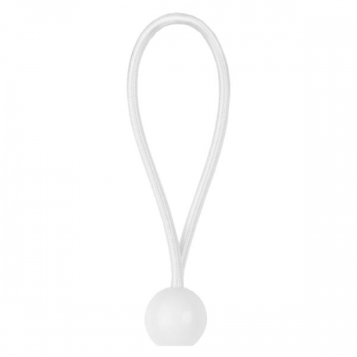 Эластичный резиновый шнур с шариком, 15см, BUNGEE CORD BALL, BCB-0515WH-L