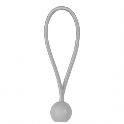 Эластичный резиновый шнур с шариком, 20см, BUNGEE CORD BALL, BCB-0520GY-L