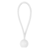 Эластичный резиновый шнур с шариком, 15см, 10шт, BUNGEE CORD BALL, BCB-0515WH-B