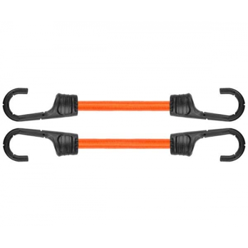 Резиновый шнур с крючками, 2 х 80см, PVC BUNGEE CORD HOOK, BCH2-08080OR-B