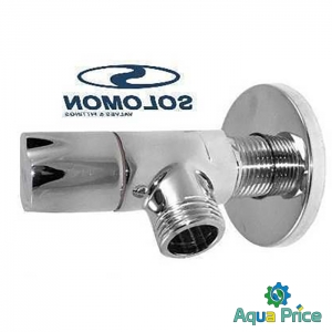 Кран полоборотный угловой 1/2"х3/4" 9081 Solomon