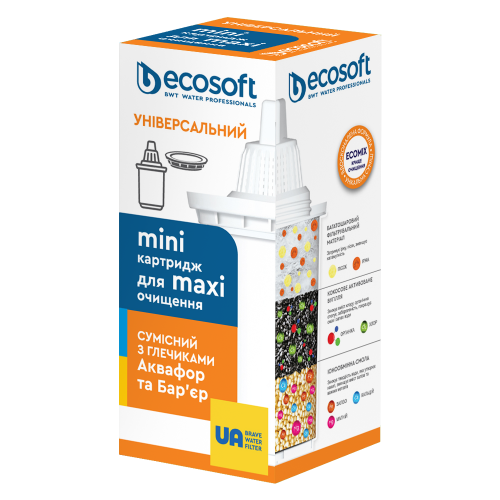 Универсальный картридж ECOSOFT для кувшинов Универсальный картридж ECOSOFT для кувшинов