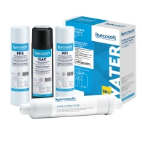 Комплект из 4 картриджей для фильтра обратного осмоса Ecosoft Standard PRO