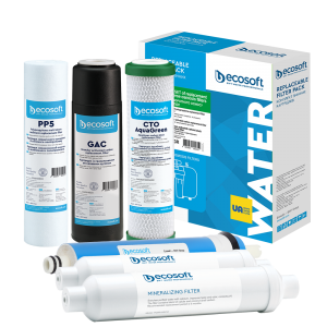 Комплект из 6 картриджей для фильтра обратного осмоса Ecosoft Absolute с минерализатором