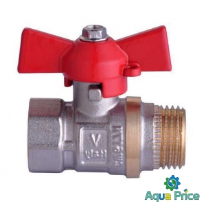 Кран шаровый прямой Water Valve 1" НВ КБ NV-V Q002