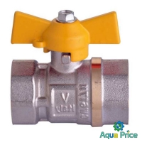 Кран шаровый прямой Water Valve 1/2" ВВ ЖБ NV-V Q001