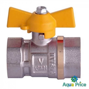 Кран шаровый прямой Water Valve 3/4" ВВ ЖБ NV Q001