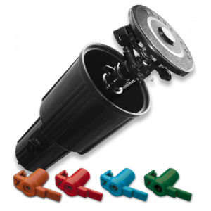 Зрошувач висувний, пульсуючий 0-360 °, DSZW-2500
