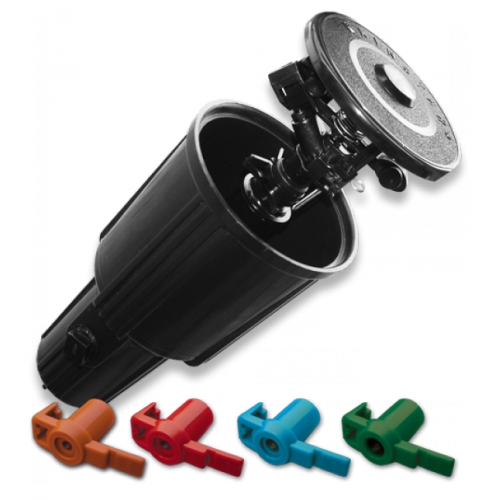 Зрошувач висувний, пульсуючий 0-360 °, DSZW-2500