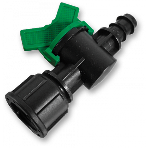 Миникран. РВ 1/2". соединитель для трубки 16мм, DSWZ12-1612L