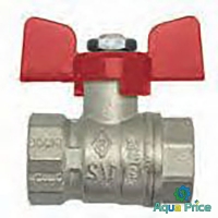 Кран шаровый Bugatti 3/4" ВВ КБ B-602 R