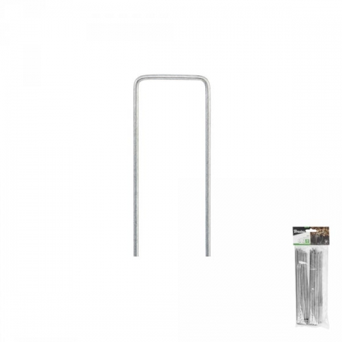 Шпилька оцинкованная, металлическая, 3/15 см, 20 шт, "U", ATSMGU1315/20B