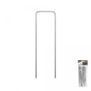 Шпилька оцинкованная, металлическая, 3/20 см, 20 шт, "U", ATSMGU1320/20B