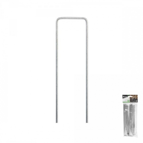 Шпилька оцинкованная, металлическая, 3/20 см, 20 шт, "U", ATSMGU1320/20B