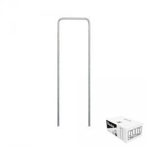 Шпилька оцинкованная, металлическая, 3/20 см, 100 шт, "U", ATSMGU1320/100BOX