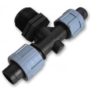 Тройник, 2 х лента и РН 3/4", DSTA06-34L Тройник, 2 х лента и РН 3/4", DSTA06-34L