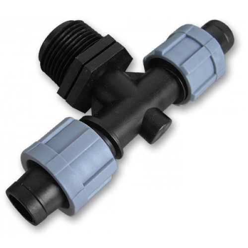 Тройник, 2 х лента и РН 3/4", DSTA06-34L