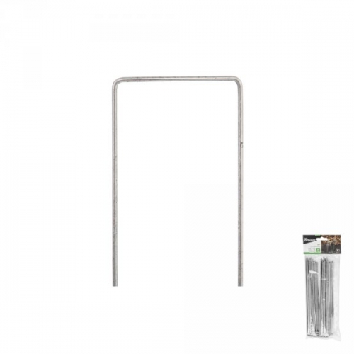 Шпилька оцинкованная, металлическая, 7/15 см, 20 шт, "U", ATSMGU1715/20B