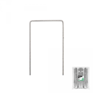 Шпилька оцинкованная, металлическая, 7/15 см, 100 шт, "U", ATSMGU1715/100L