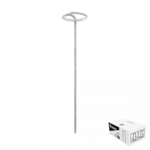 Шпилька оцинкованная, металлическая, 3/15 см, 50 шт, "G", ATSMGG1315/50BOX