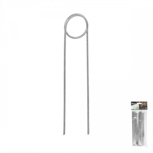 Шпилька оцинкованная, металлическая, 3,5/20 см, 10 шт, "O", ATSMGO1320/10B