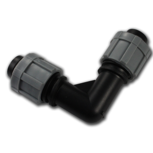 Соединитель-колено для капельной ленты, DSTA02-00L