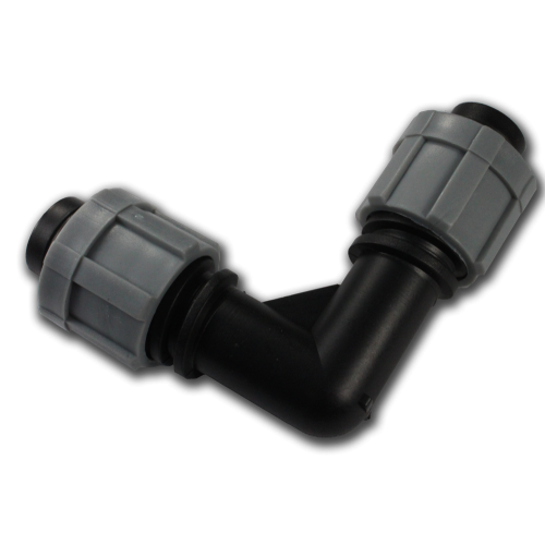 Соединитель-колено для капельной ленты, DSTA02-00L