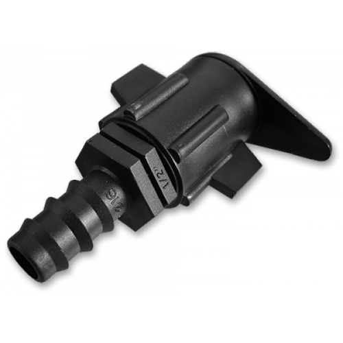 Старт-Коннектор плоский шланг / трубка 16мм, DSWA08-16L