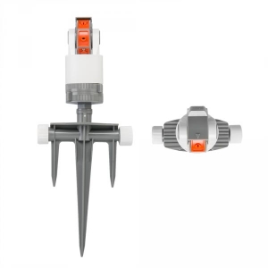 Роторный ороситель, на колышке, 6 функций, 380 м.кв, WHITE LINE, WL-Z04 Роторный ороситель, на колышке, 6 функций, 380 м.кв, WHITE LINE, WL-Z04