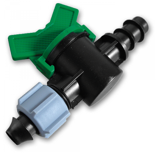 Старт-Коннектор для трубки із затискною гайкою та мінікраном, DSWZ14-16L