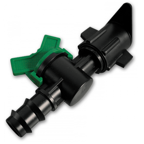 Старт-Коннектор для плоского шлангу з мінікраном, DSWZ15-16L