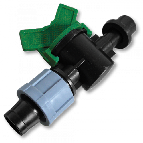 Старт-Коннектор лента / трубка с прокладкой и миникраном, DSTZ03-1708L