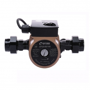 Насос циркуляционный Optima OP25-60 180мм + гайки. + кабель с вилкой!