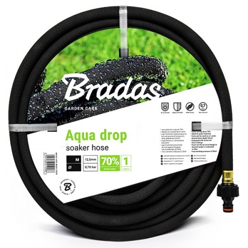 Шланг сочащийся AQUA-DROP, 1/2", 25 м, WAD1/2025 Шланг сочащийся AQUA-DROP, 1/2", 25 м, WAD1/2025