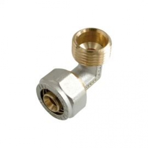 Уголок с наружной резьбой APE ITALY 753 L 1/2х16