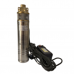 Насос скважинный вихревой VOLKS pumpe 4SKm100 0.75кВт + кабель 15м и пульт Насос скважинный вихревой VOLKS pumpe 4SKm100 0.75кВт + кабель 15м и пульт