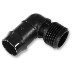 Соединитель-колено для трубки 19мм. РН 1/2", DSA-4219