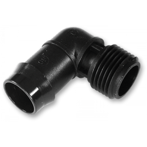 Соединитель-колено для трубки 19мм. РН 1/2", DSA-4219