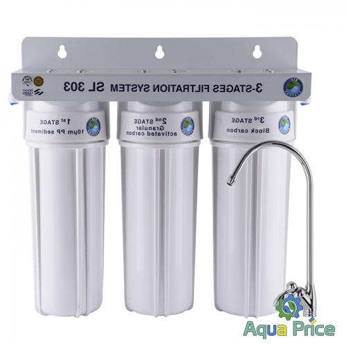 Система 3-х ступенчатой очистки Bio+ systems SL303-NEW + монокран Система 3-х ступенчатой очистки Bio+ systems SL303-NEW + монокран