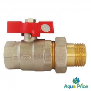 Кран шаровый прямой с американкой Solomon 1 1/4" Sol 0021042 Кран шаровый прямой с американкой Solomon 1 1/4" Sol 0021042